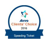 avvo speeding ticket client choice award