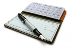 estate checkbook